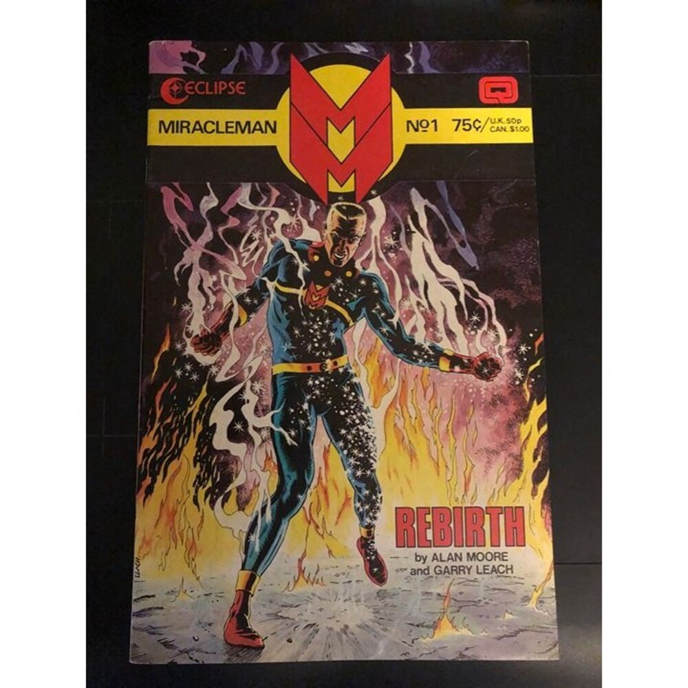 Miraclman #1-UK SCARCER VERSION. 1st Print Quality/ Eclipse Comics 1985 FN/VF